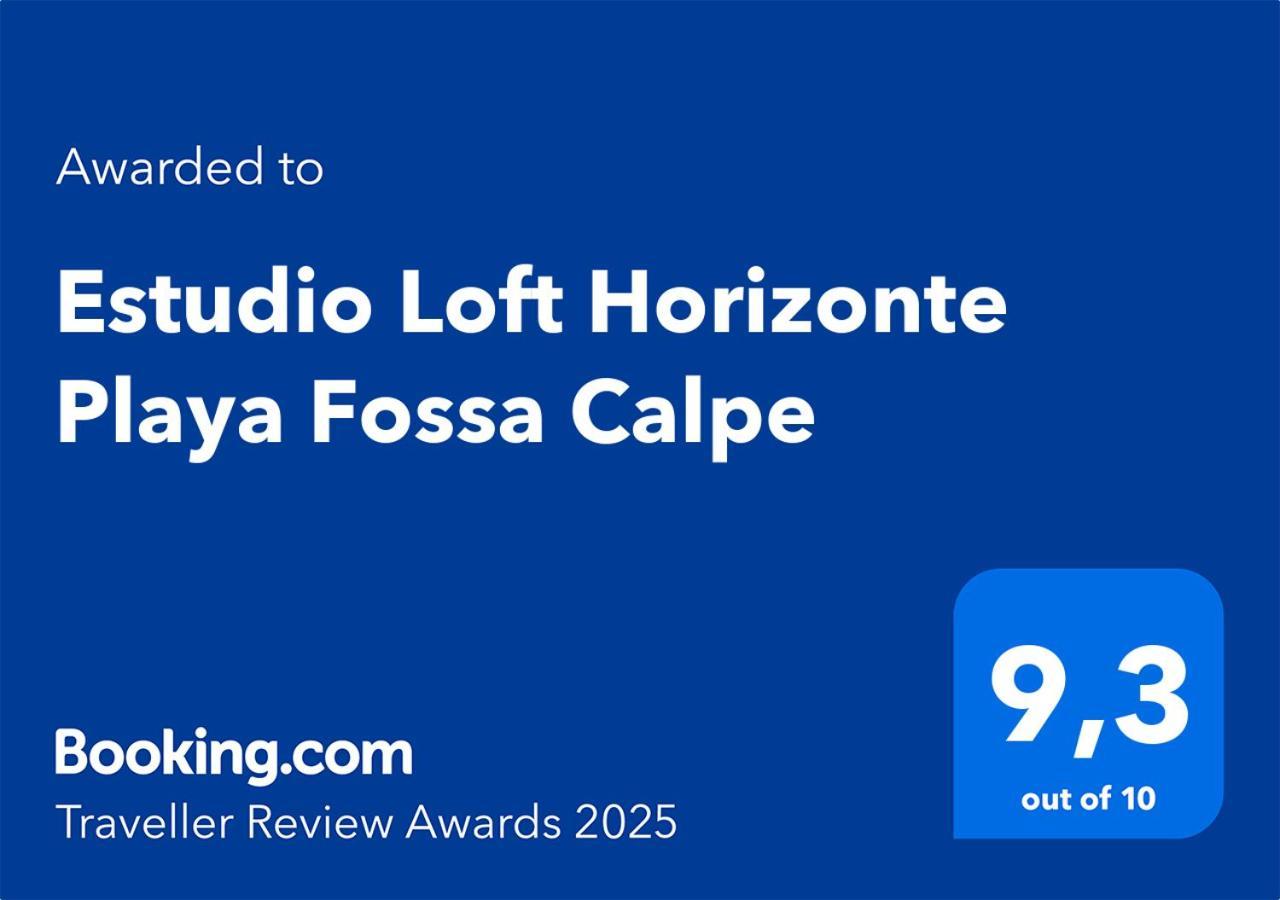 Estudio Loft Horizonte Playa Fossa * Calp